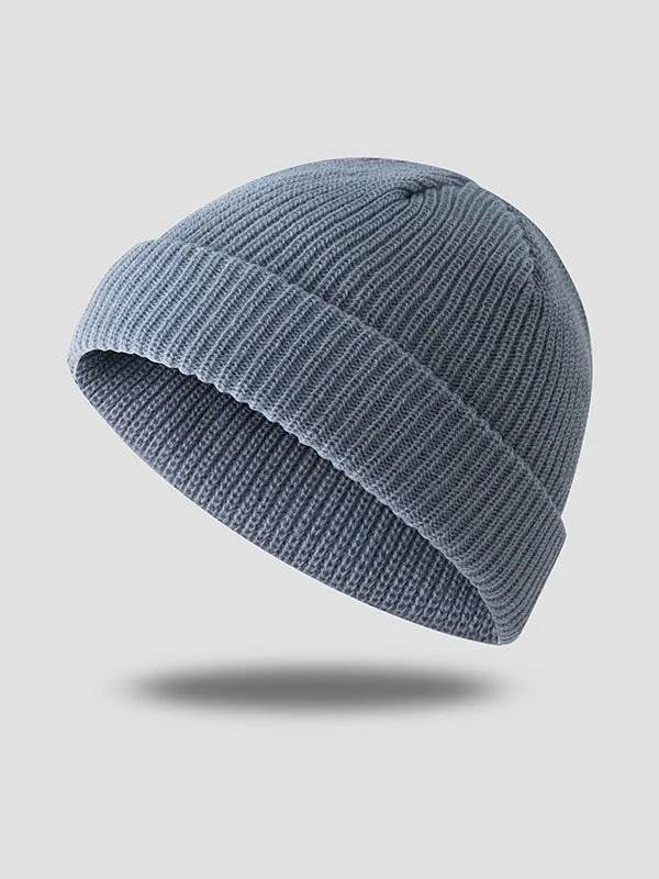 Stylish 13 Colors Simple Normcore Knitted Hat - Image 6