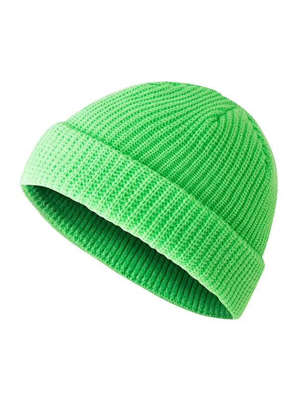 Stylish 13 Colors Simple Normcore Knitted Hat - Image 11