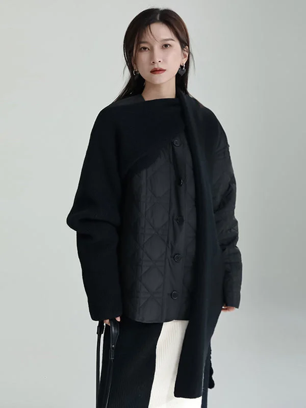 Original Creation Loose Irregularity Solid Color Shawl&Scarf - Image 12