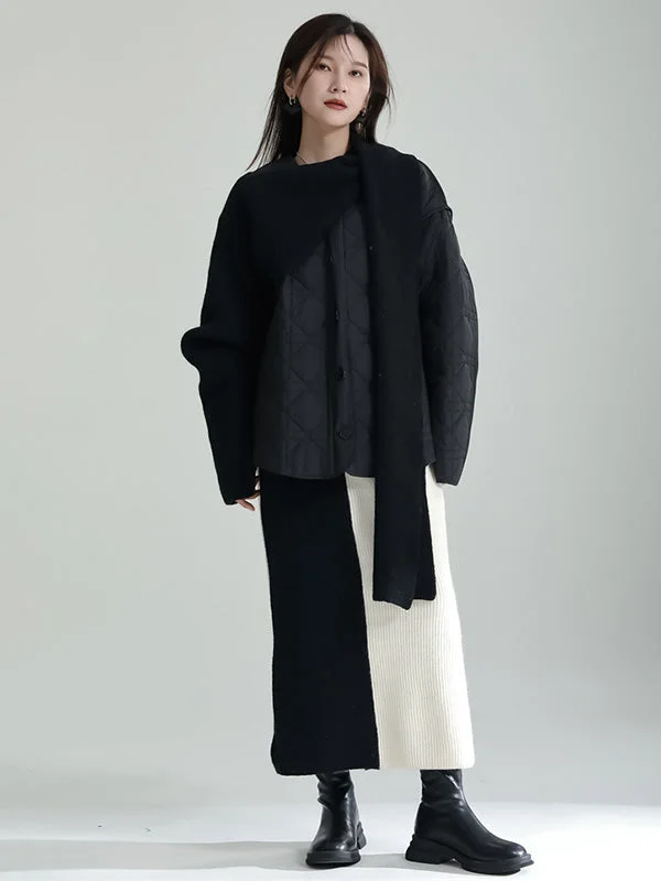 Original Creation Loose Irregularity Solid Color Shawl&Scarf - Image 8