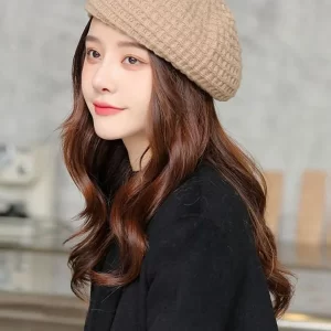 Simple Casual 4 Colors Knitting Beret Hat