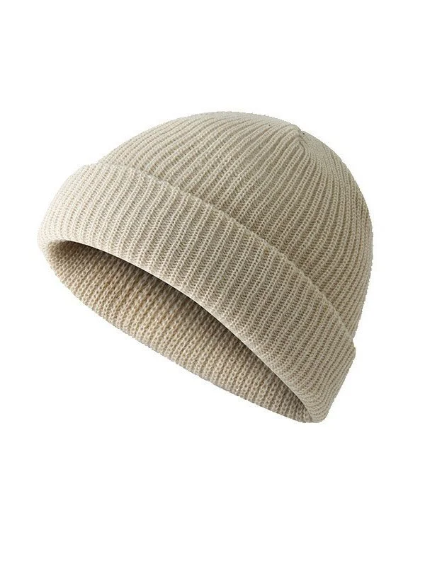 Stylish 13 Colors Simple Normcore Knitted Hat - Image 9