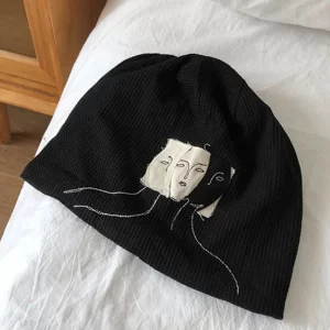 Original Casual Cool Applique Knitting Hat