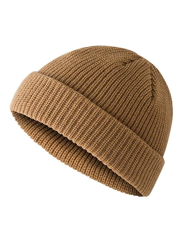Stylish 13 Colors Simple Normcore Knitted Hat - Image 4