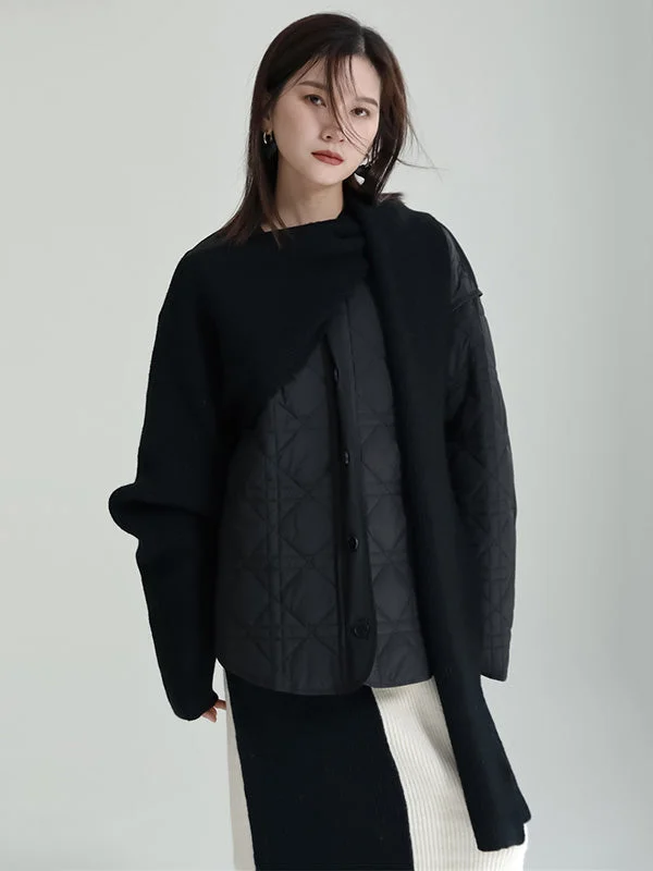 Original Creation Loose Irregularity Solid Color Shawl&Scarf - Image 11