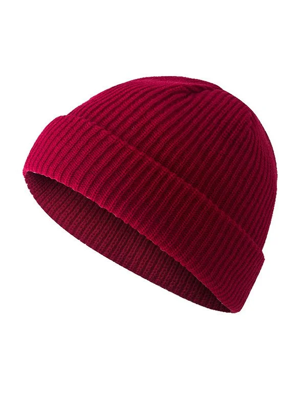 Stylish 13 Colors Simple Normcore Knitted Hat - Image 5